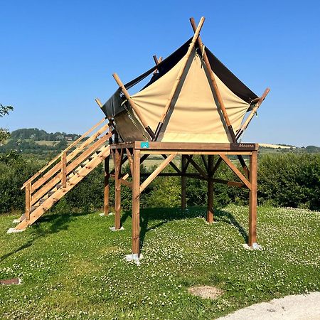 Camping Domaine Saane Et Mer Quiberville Exterior foto