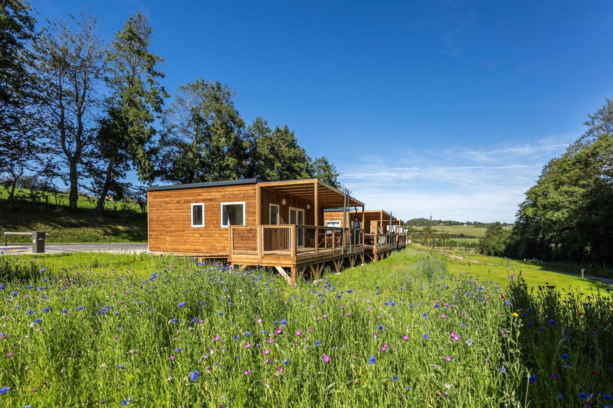 Camping Domaine Saane Et Mer Quiberville Exterior foto