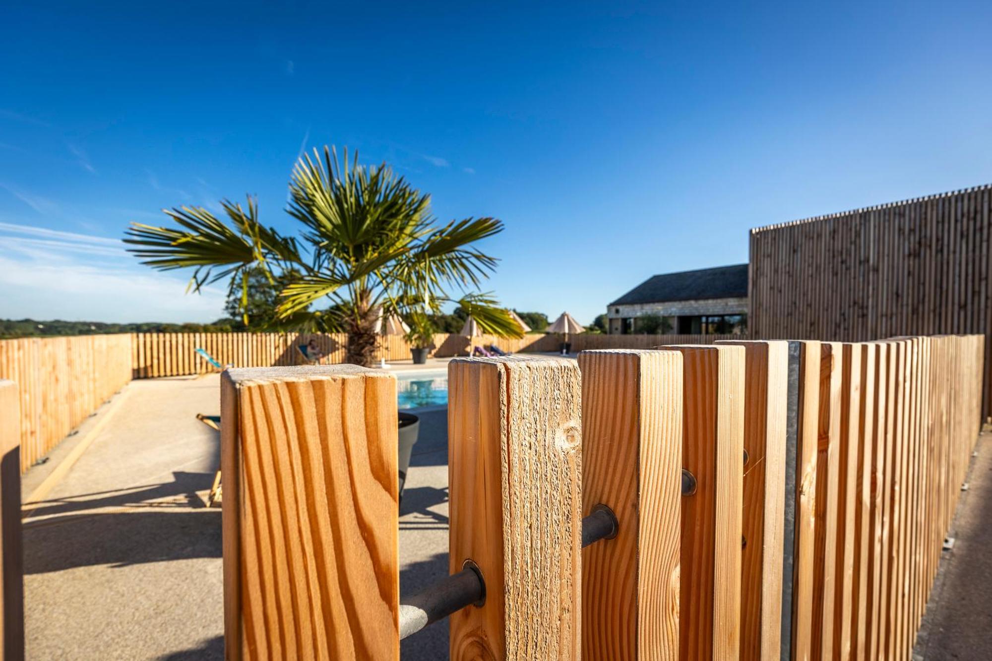Camping Domaine Saane Et Mer Quiberville Exterior foto