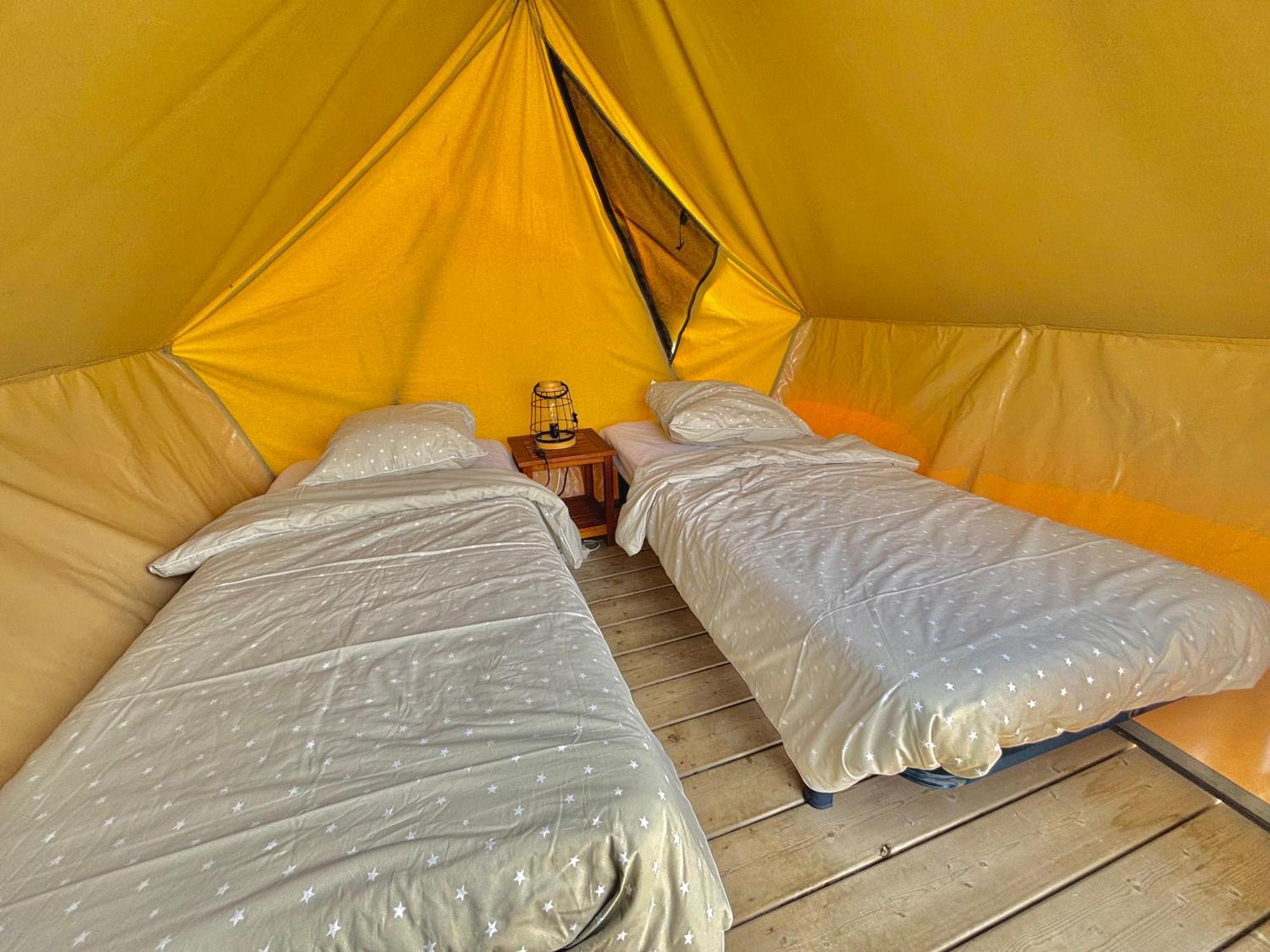 Camping Domaine Saane Et Mer Quiberville Exterior foto