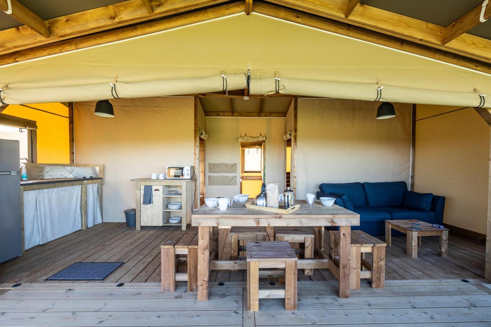 Camping Domaine Saane Et Mer Quiberville Habitación foto